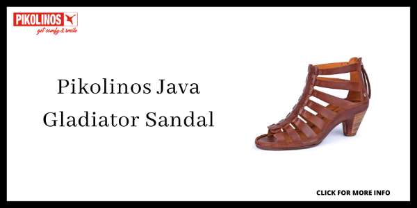 Easiest Heels To Walk In - Pikolinos Java Gladiator Sandal