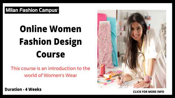 Online Fashion Design Course - Milan Fashion Campus Online Women Fashion Design Course