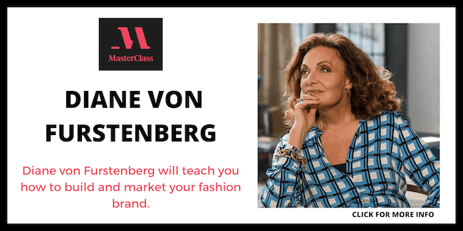 Online fashion design course - Master Class Diane Von Furstenberg