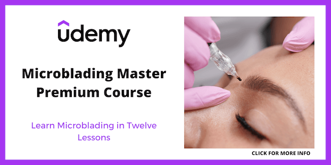learn microblading online - Udemy - Microblading Master Premium Course