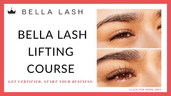 lash certified online course - Bella Lash Lift