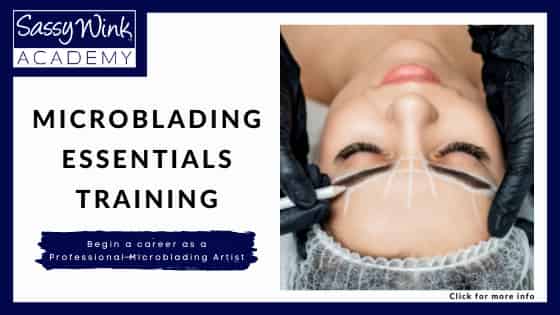 learn microblading online - Sassy Wink Academy Microblading Training