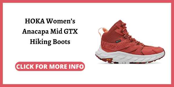 Best Womens Shoes to Wear Hiking - HOKA Womens Anacapa Mid GTX Hiking Boots