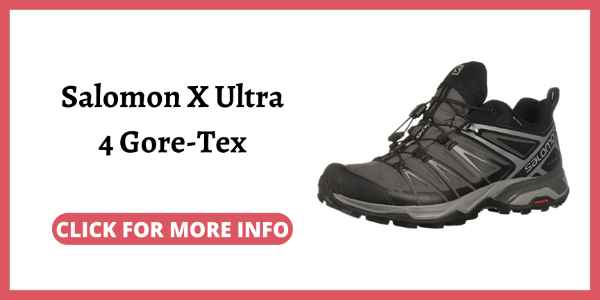 Best Womens Shoes to Wear Hiking - Salomon X Ultra 4 Gore Tex