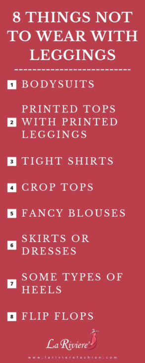 things you should not wear with leggings - info