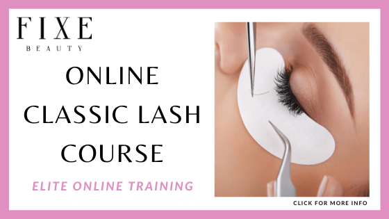 lash certified online course - xasFixe Beauty Classic Online Training