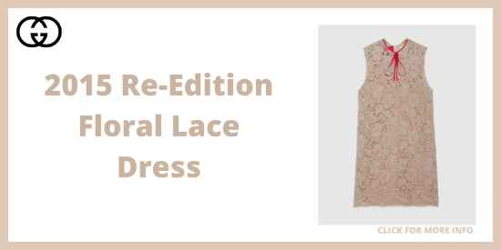 Gucci Dresses - 2015 Re-Edition Floral Lace Dress
