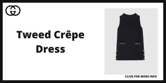 Gucci Dresses - Tweed Crêpe Dress