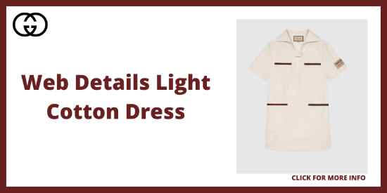 Gucci Dresses - Web Details Light Cotton Dress