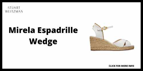 Heels for Wide Feet - Mirela Espadrille Wedge
