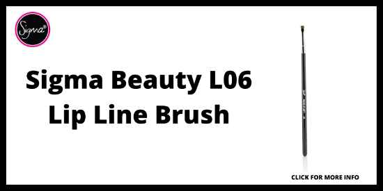 Professional Makeup Brushes - Sigma Beauty L06 Lip Line Brush