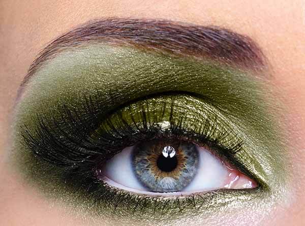 Green Eyeshadow Looks for Blue Eyes