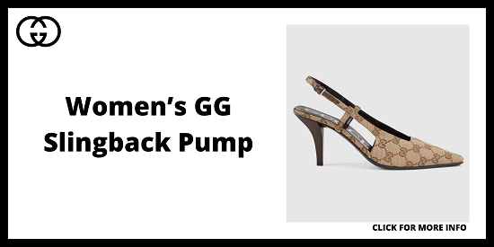 gucci heels - Women’s GG Slingback Pump