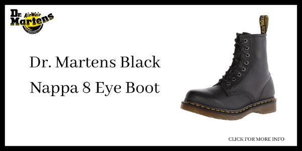 shoes go with little black dress - Dr. Martens