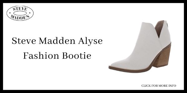 shoes go with little black dress - Steve Madden Alyse Fashion Bootie