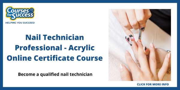Online Acrylic Nail Extensions Course - Courses for Success - Nail Technician Professional