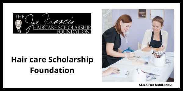 Beauty School Scholarships and Grants - Joe Francis Haircare Scholarship Foundation