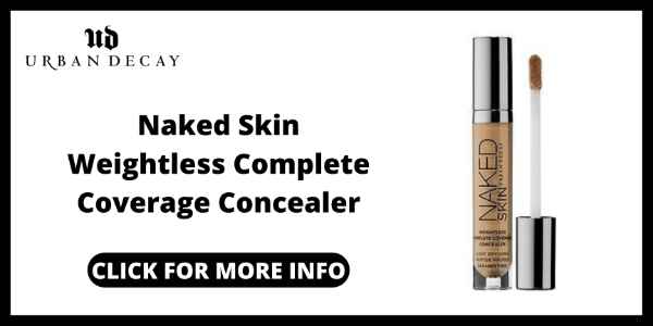 Best Makeup Products for Oily Acne Prone Skin - Urban Decay Naked Skin Weightless Complete Coverage Concealer