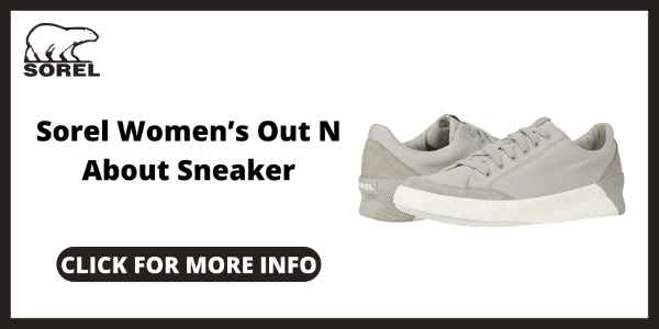 Best Womens Waterproof Sneakers - Sorel Womens Out N About Sneaker