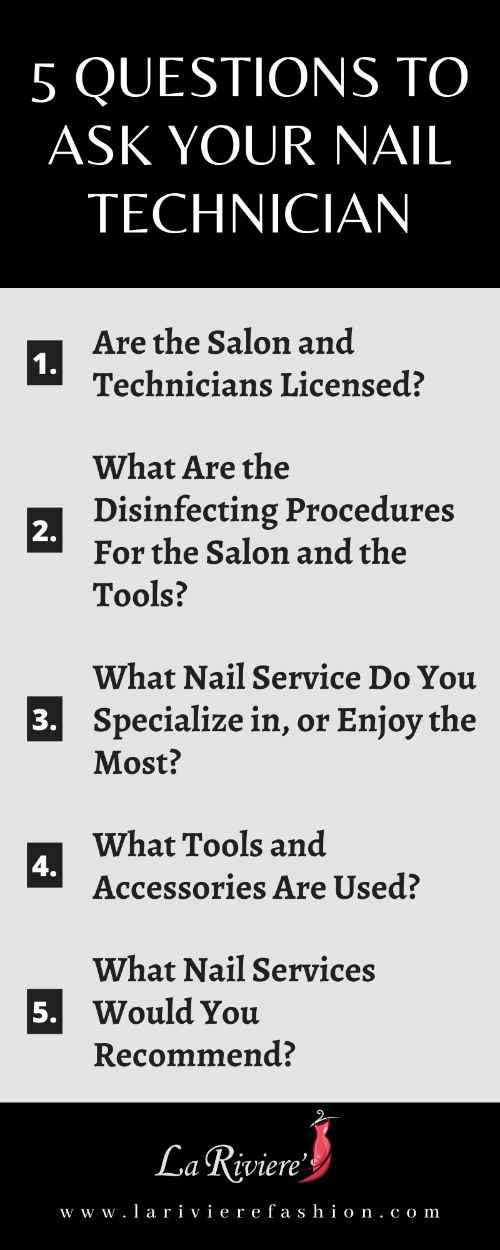 Questions to Ask Your Nail Technician - info