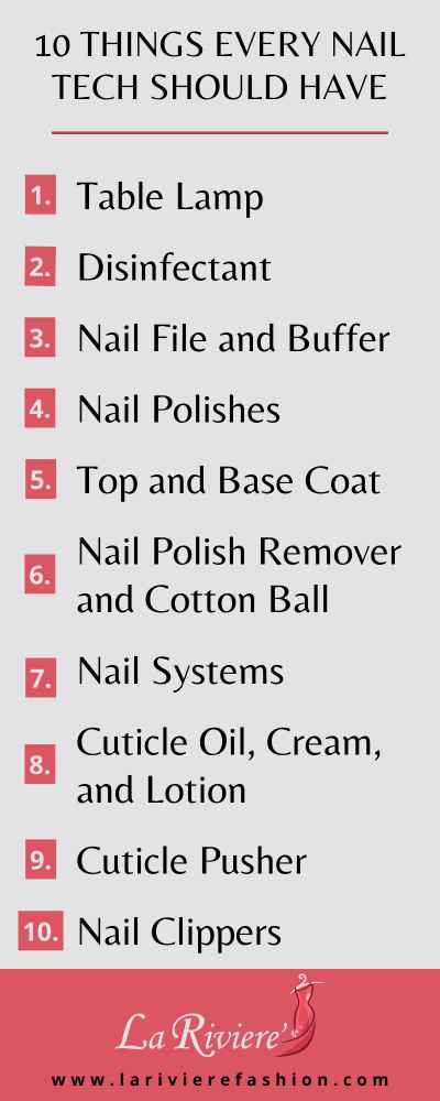 Things Every Nail Tech Should Have - info
