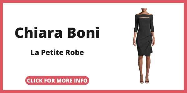 Little Black Dress to a Wedding - Chiara Boni - La Petite Robe