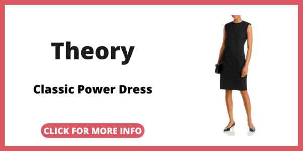 Little Black Dress to a Wedding - Theory – Classic Power Dress